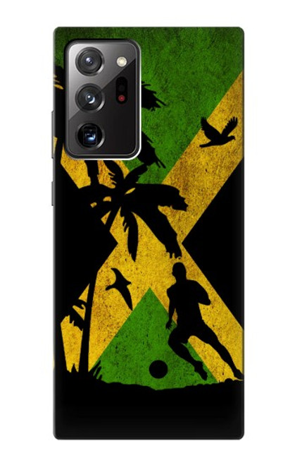 W2975 Jamaica Football Soccer Hard Case and Leather Flip Case For Samsung Galaxy Note 20 Ultra, Ultra 5G