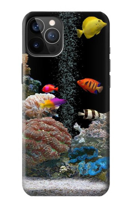 W0226 Aquarium Hard Case and Leather Flip Case For iPhone 12, iPhone 12 Pro