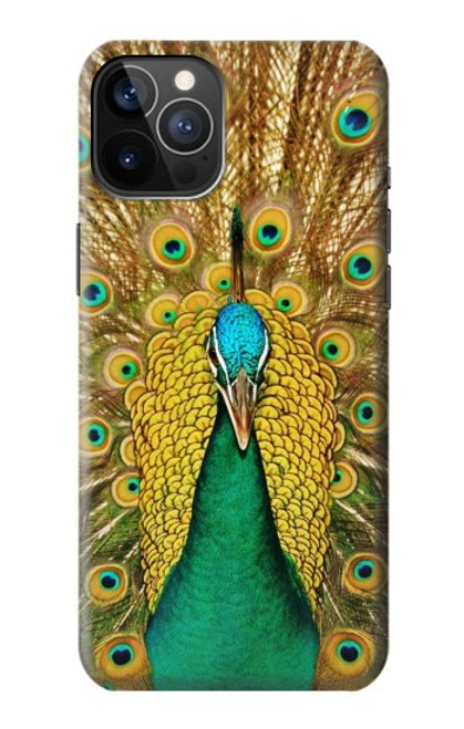 W0513 Peacock Hard Case and Leather Flip Case For iPhone 12, iPhone 12 Pro