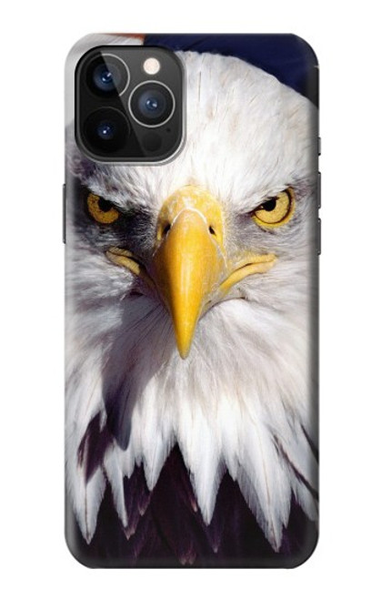 W0854 Eagle American Hard Case and Leather Flip Case For iPhone 12, iPhone 12 Pro