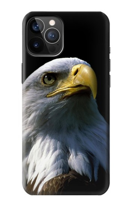 W2046 Bald Eagle Hard Case and Leather Flip Case For iPhone 12, iPhone 12 Pro