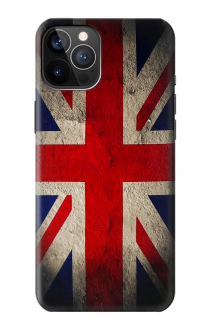 W2894 Vintage British Flag Hard Case and Leather Flip Case For iPhone 12, iPhone 12 Pro