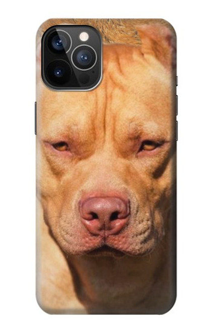 W2903 American Pitbull Dog Hard Case and Leather Flip Case For iPhone 12, iPhone 12 Pro