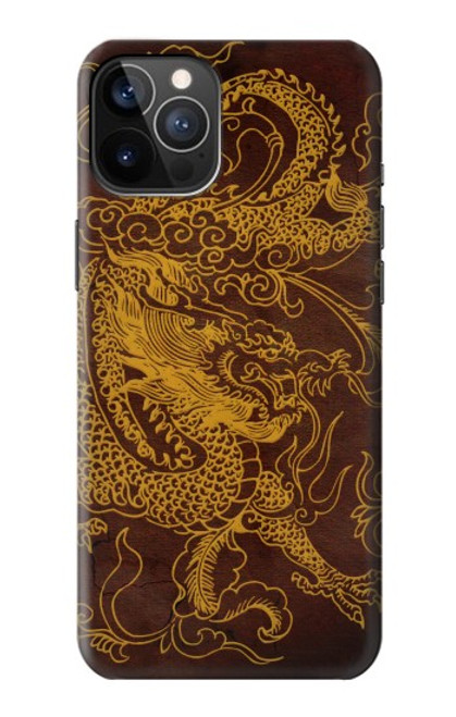 W2911 Chinese Dragon Hard Case and Leather Flip Case For iPhone 12, iPhone 12 Pro