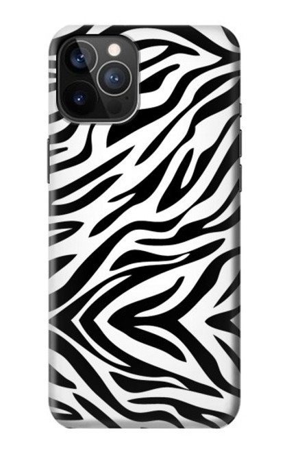 W3056 Zebra Skin Texture Graphic Printed Hard Case and Leather Flip Case For iPhone 12, iPhone 12 Pro