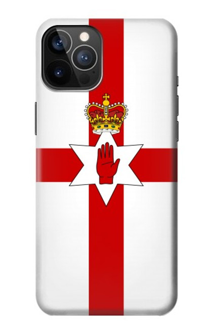 W3089 Flag of Northern Ireland Hard Case and Leather Flip Case For iPhone 12, iPhone 12 Pro