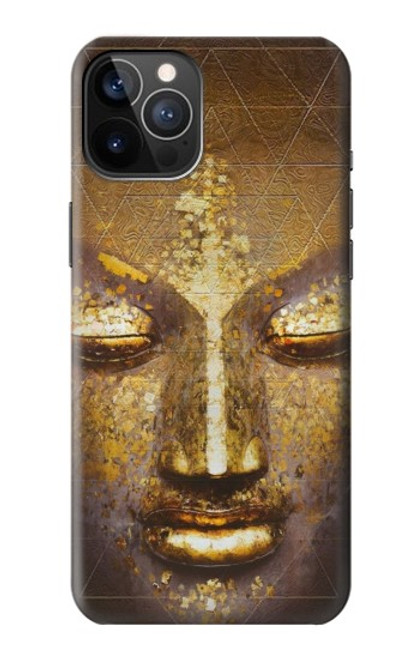 W3189 Magical Yantra Buddha Face Hard Case and Leather Flip Case For iPhone 12, iPhone 12 Pro