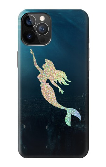 W3250 Mermaid Undersea Hard Case and Leather Flip Case For iPhone 12, iPhone 12 Pro