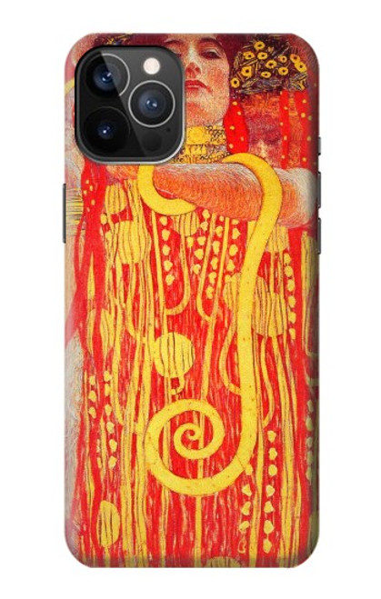 W3352 Gustav Klimt Medicine Hard Case and Leather Flip Case For iPhone 12, iPhone 12 Pro