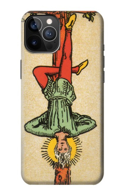 W3377 Tarot Card Hanged Man Hard Case and Leather Flip Case For iPhone 12, iPhone 12 Pro