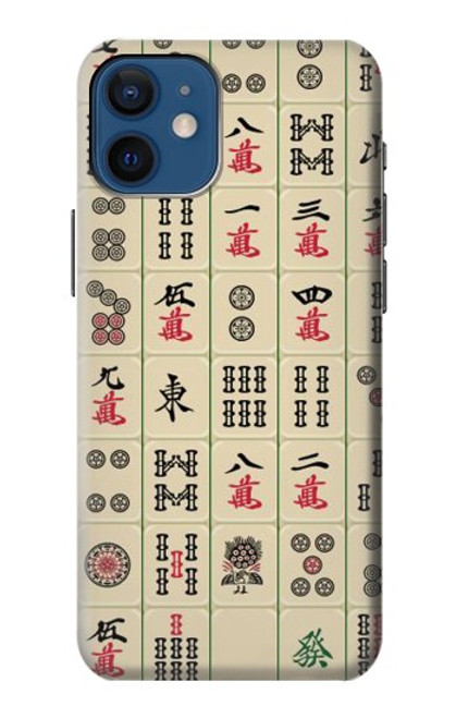 W0802 Mahjong Hard Case and Leather Flip Case For iPhone 12 mini