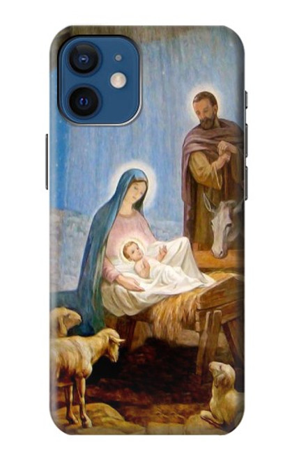 W2276 The Nativity Hard Case and Leather Flip Case For iPhone 12 mini