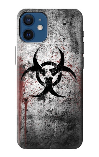 W2440 Biohazards Biological Hazard Hard Case and Leather Flip Case For iPhone 12 mini