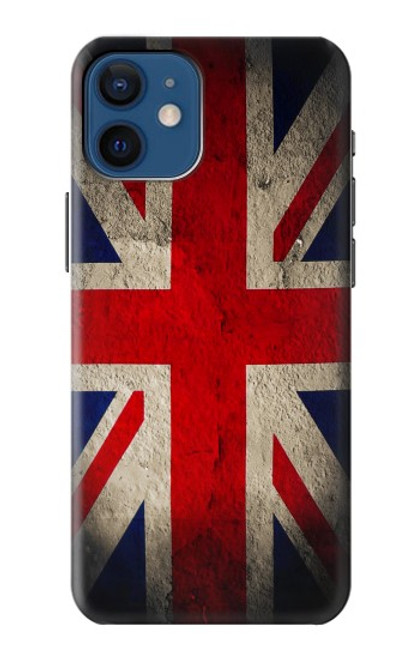 W2894 Vintage British Flag Hard Case and Leather Flip Case For iPhone 12 mini