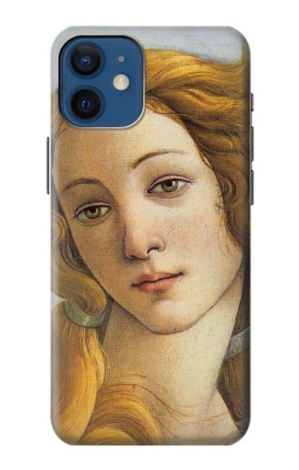 W3058 Botticelli Birth of Venus Painting Hard Case and Leather Flip Case For iPhone 12 mini