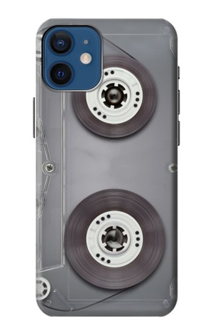 W3159 Cassette Tape Hard Case and Leather Flip Case For iPhone 12 mini