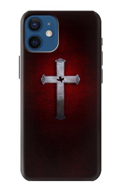 W3160 Christian Cross Hard Case and Leather Flip Case For iPhone 12 mini