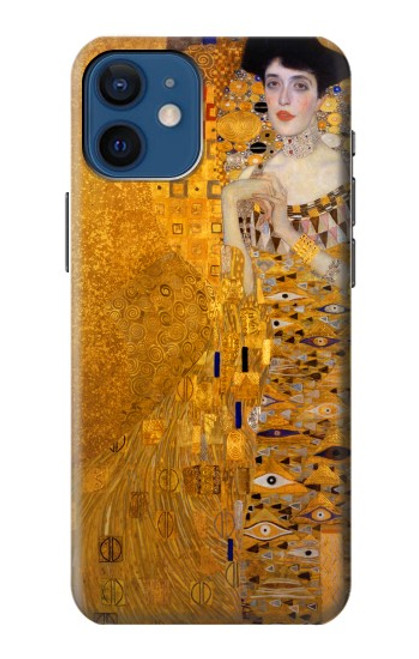 W3332 Gustav Klimt Adele Bloch Bauer Hard Case and Leather Flip Case For iPhone 12 mini