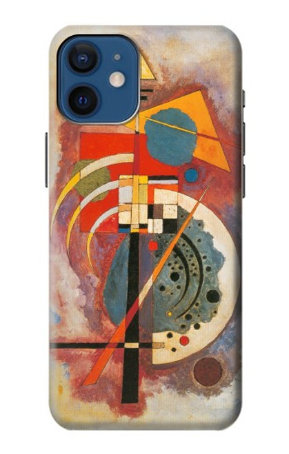 W3337 Wassily Kandinsky Hommage a Grohmann Hard Case and Leather Flip Case For iPhone 12 mini