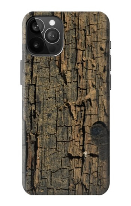 W0598 Wood Graphic Printed Hard Case and Leather Flip Case For iPhone 12 Pro Max