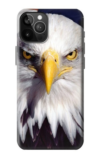 W0854 Eagle American Hard Case and Leather Flip Case For iPhone 12 Pro Max