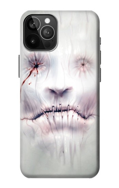 W0884 Horror Face Hard Case and Leather Flip Case For iPhone 12 Pro Max