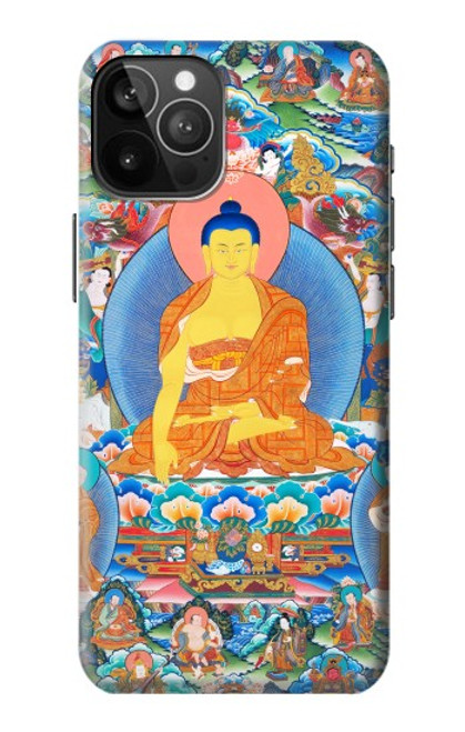 W1256 Buddha Paint Hard Case and Leather Flip Case For iPhone 12 Pro Max