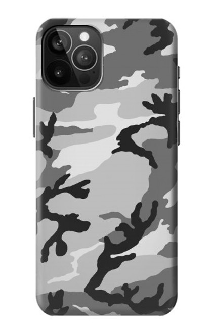 W1721 Snow Camouflage Graphic Printed Hard Case and Leather Flip Case For iPhone 12 Pro Max