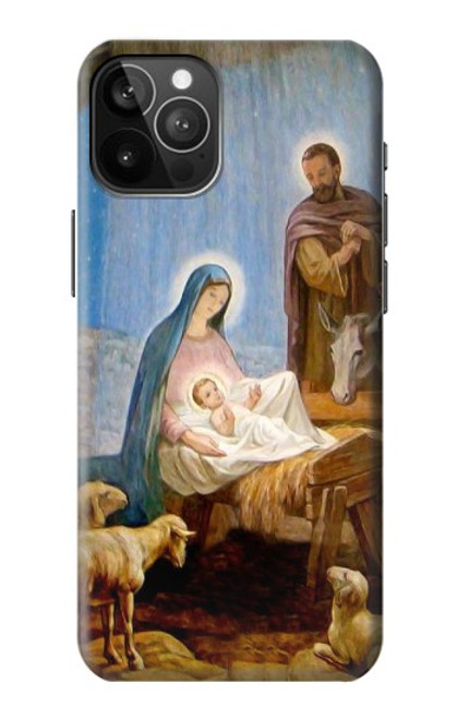 W2276 The Nativity Hard Case and Leather Flip Case For iPhone 12 Pro Max