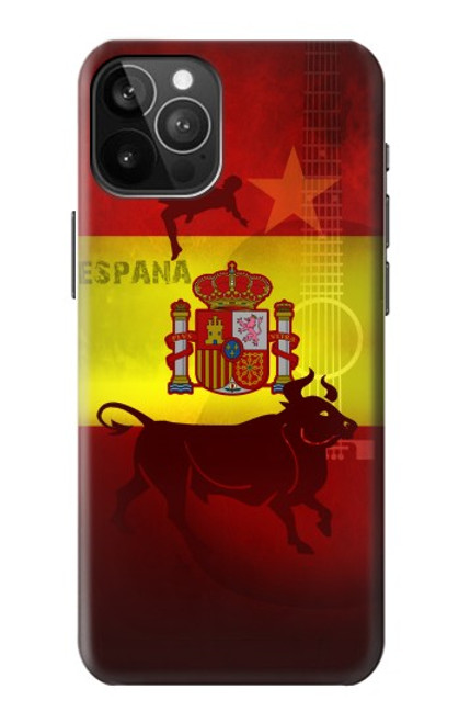 W2984 Spain Football Soccer Hard Case and Leather Flip Case For iPhone 12 Pro Max