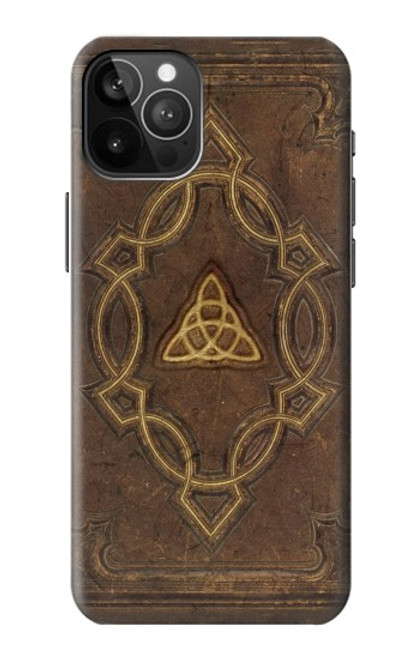 W3219 Spell Book Cover Hard Case and Leather Flip Case For iPhone 12 Pro Max