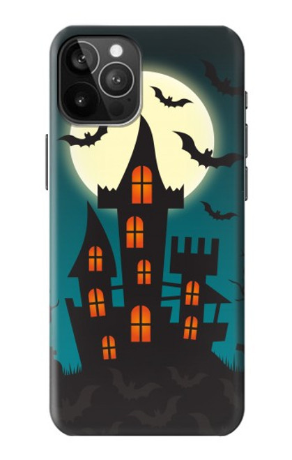 W3268 Halloween Festival Castle Hard Case and Leather Flip Case For iPhone 12 Pro Max