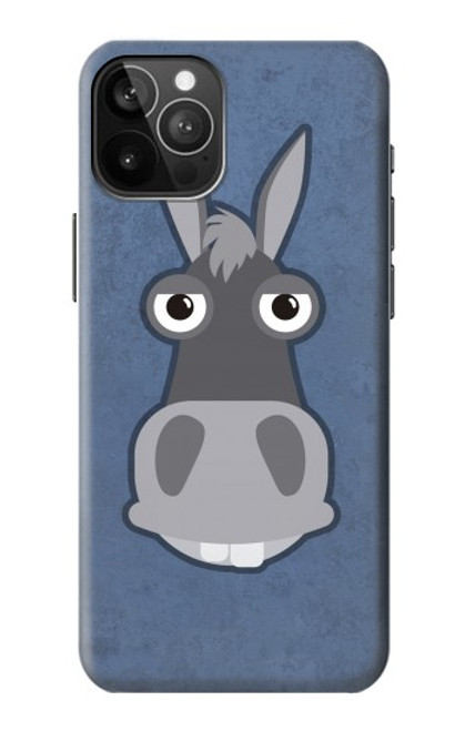 W3271 Donkey Cartoon Hard Case and Leather Flip Case For iPhone 12 Pro Max