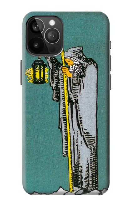 W3741 Tarot Card The Hermit Hard Case and Leather Flip Case For iPhone 12 Pro Max