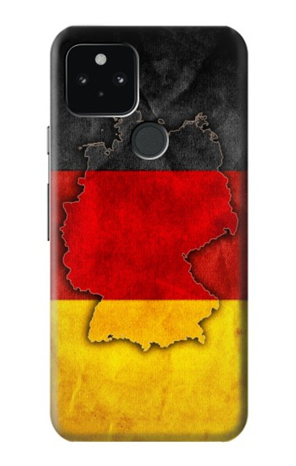 W2935 Germany Flag Map Hard Case and Leather Flip Case For Google Pixel 5