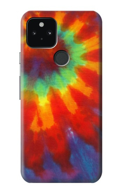 W2985 Colorful Tie Dye Texture Hard Case and Leather Flip Case For Google Pixel 5