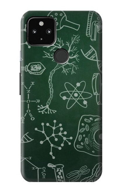 W3211 Science Green Board Hard Case and Leather Flip Case For Google Pixel 4a 5G