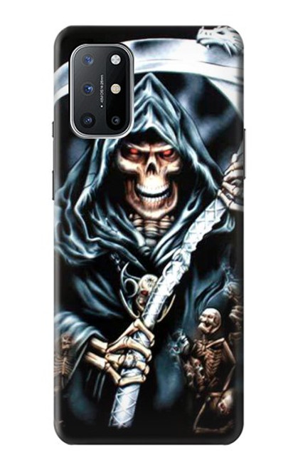 W0295 Grim Reaper Hard Case and Leather Flip Case For OnePlus 8T