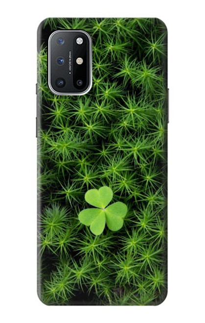 W0358 Clover Lucky Leaf Hard Case and Leather Flip Case For OnePlus 8T