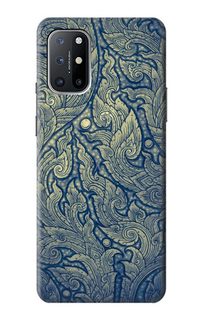 W0568 Thai Art Hard Case and Leather Flip Case For OnePlus 8T