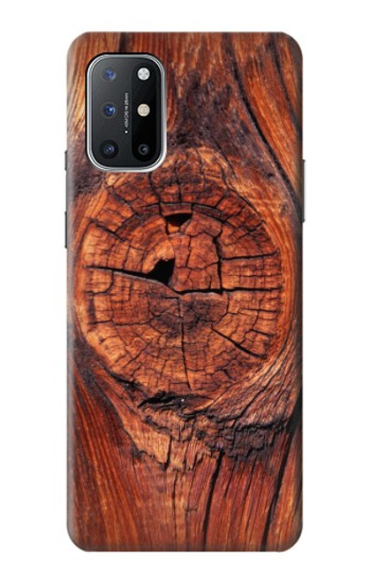 W0603 Wood Graphic Printed Hard Case and Leather Flip Case For OnePlus 8T