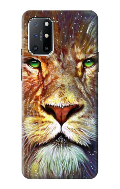 W1354 Lion Hard Case and Leather Flip Case For OnePlus 8T