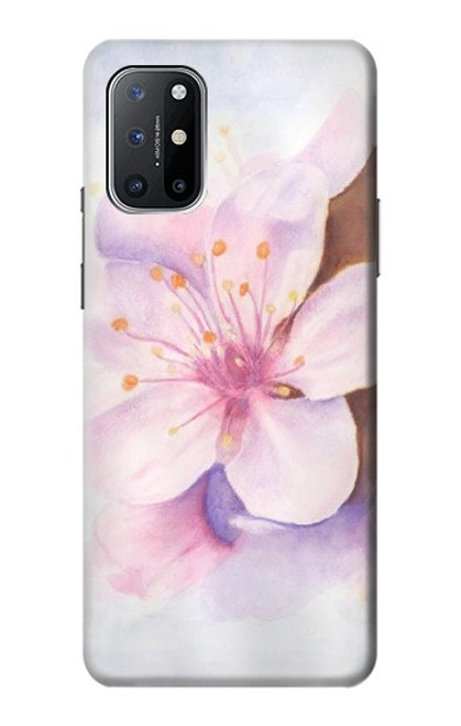 W1415 Sakura Blossom Art Hard Case and Leather Flip Case For OnePlus 8T