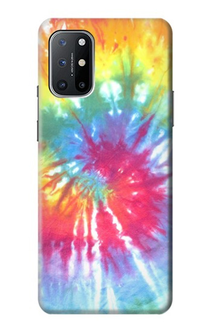 W1697 Tie Dye Colorful Graphic Printed Hard Case and Leather Flip Case For OnePlus 8T