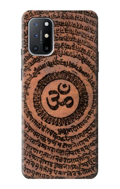 W2874 Om Symbol Tattoo Hard Case and Leather Flip Case For OnePlus 8T