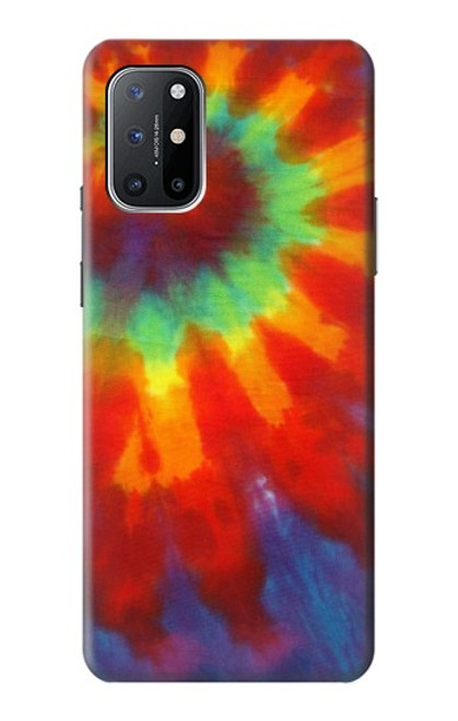 W2985 Colorful Tie Dye Texture Hard Case and Leather Flip Case For OnePlus 8T