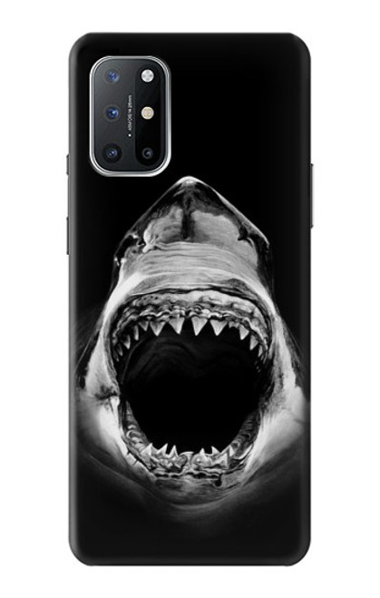 W3100 Great White Shark Hard Case and Leather Flip Case For OnePlus 8T