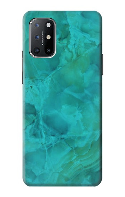 W3147 Aqua Marble Stone Hard Case and Leather Flip Case For OnePlus 8T