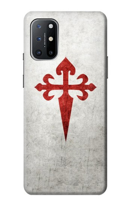 W3200 Order of Santiago Cross of Saint James Hard Case and Leather Flip Case For OnePlus 8T