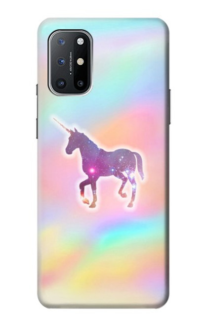 W3203 Rainbow Unicorn Hard Case and Leather Flip Case For OnePlus 8T